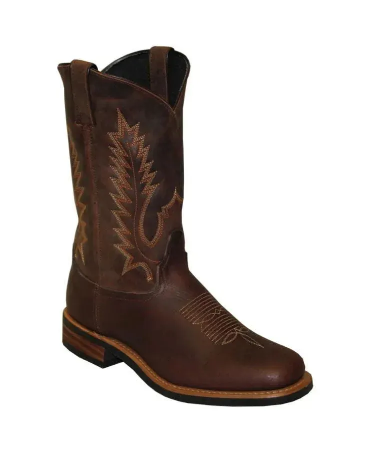 Abilene Owen (Antique Brown) - Men's Leather Cowboy Boots