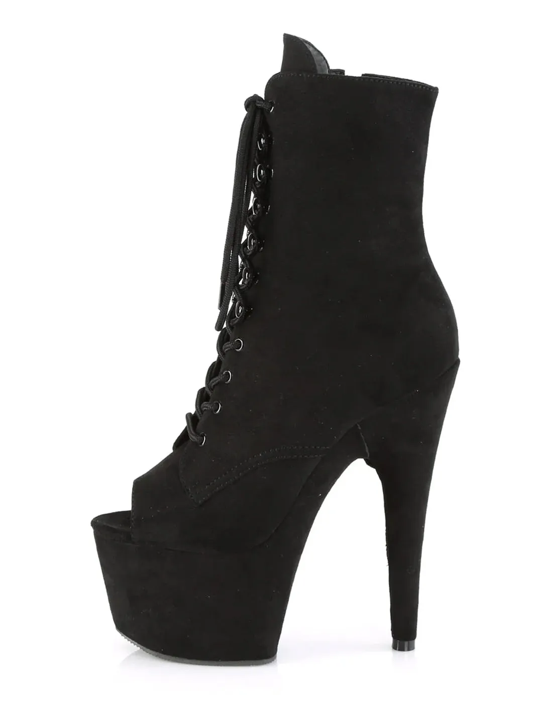 ADORE-1021FS - BLACK FAUX SUEDE ✰ PRE ORDER ✰