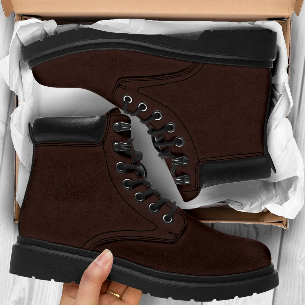 All-Season Boots_Brown_Micro-Suede