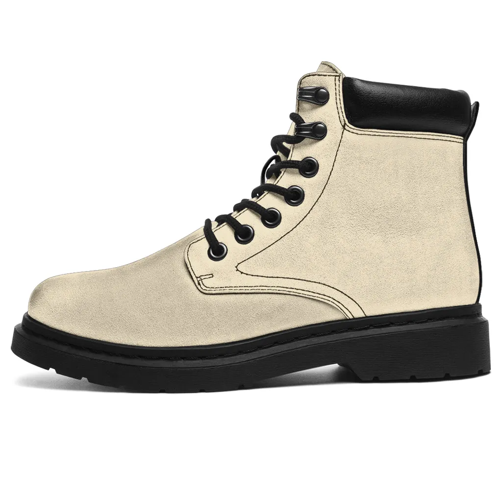 All-Season Boots_Cream_Micro-Suede