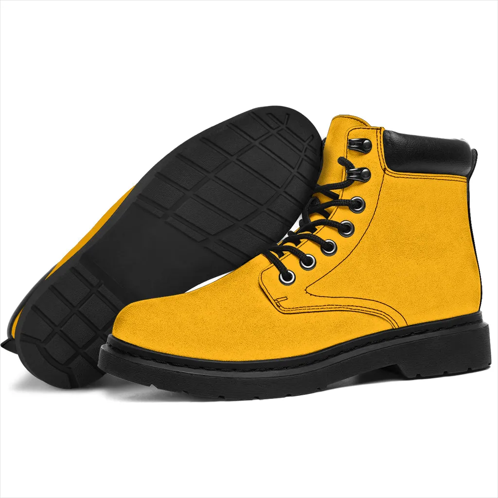 All-Season Boots_Gold-Yellow_Micro-Suede