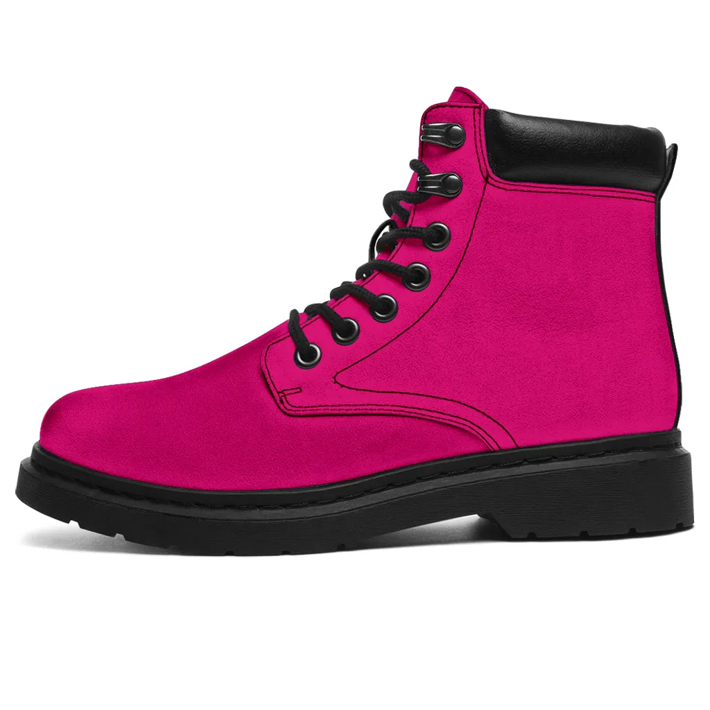 All-Season Boots_Pink-Hot_ Micro-Suede