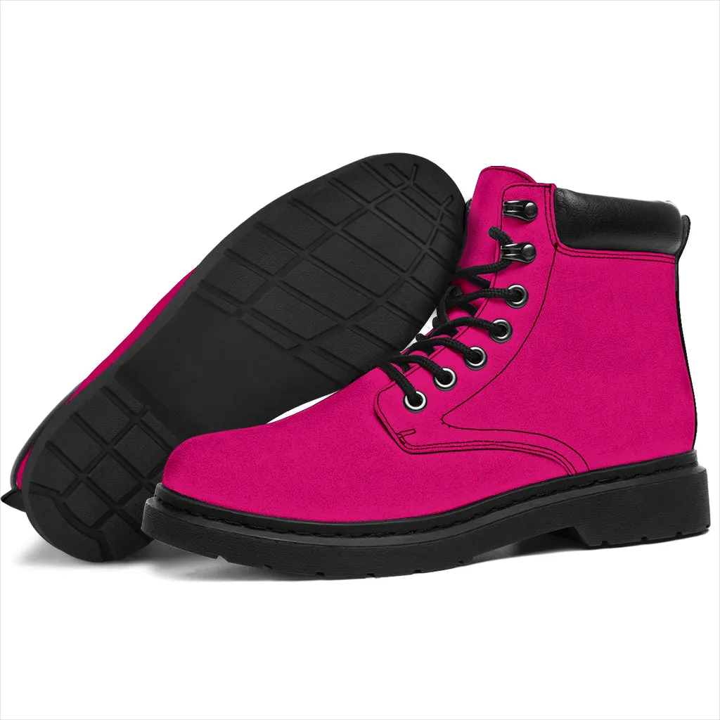 All-Season Boots_Pink-Hot_ Micro-Suede