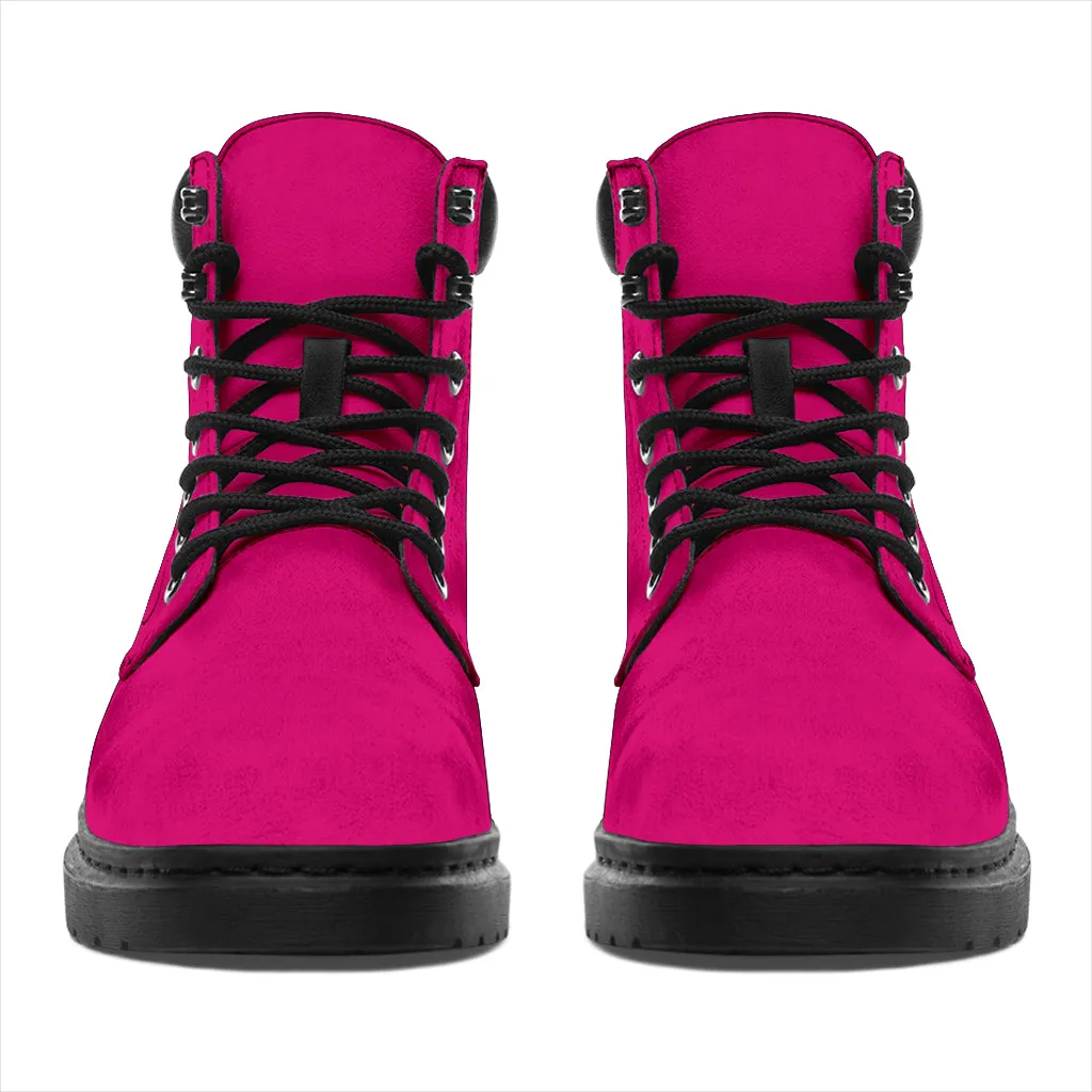 All-Season Boots_Pink-Hot_ Micro-Suede