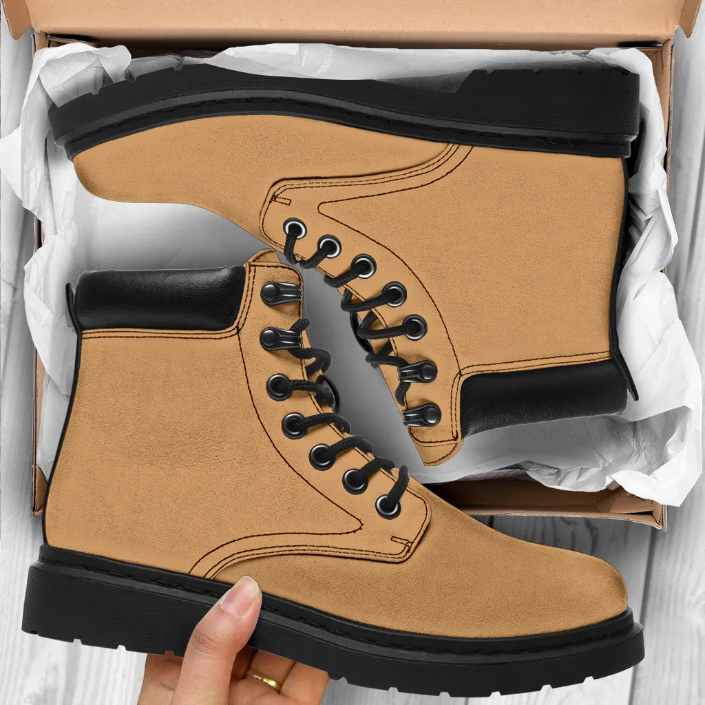 All-Season Boots_Tan_ Micro-Suede