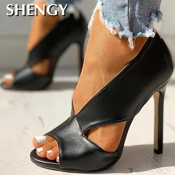 Amozae-Back to College   High Heels Woman Shoes   Fish Mouth Business High Heels Party Light Dress Shoes Pumps