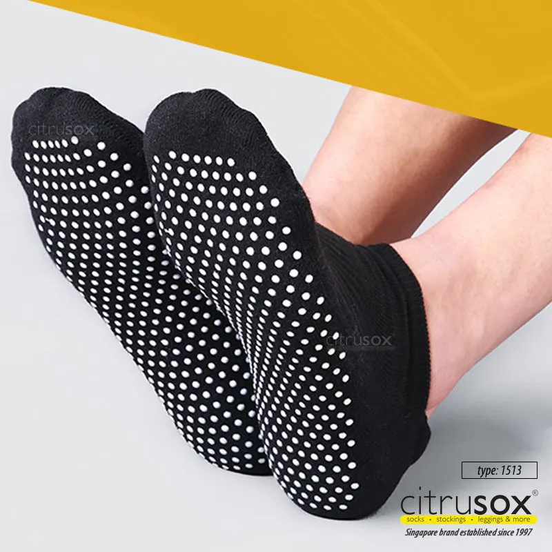 Anti-Skid Cushioned Tab Men Ankle Socks