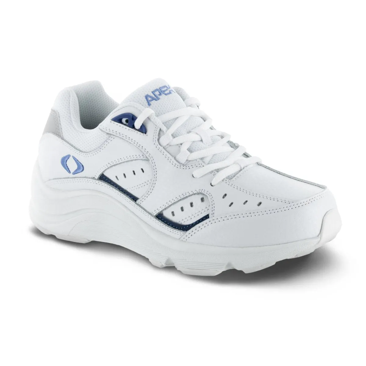 Apex V854 Walker Women's Shoes In White/peri