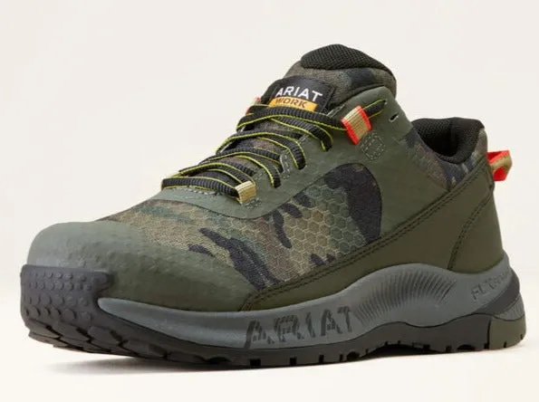 Ariat Men's Outpace Shift Composite Toe Work Shoe -Camo- 10047025