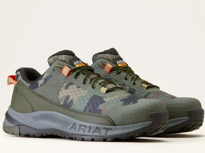 Ariat Men's Outpace Shift Composite Toe Work Shoe -Camo- 10047025