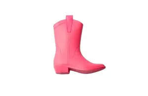 Atomic Pink Adult All Weather Rubber Cowboy Boots