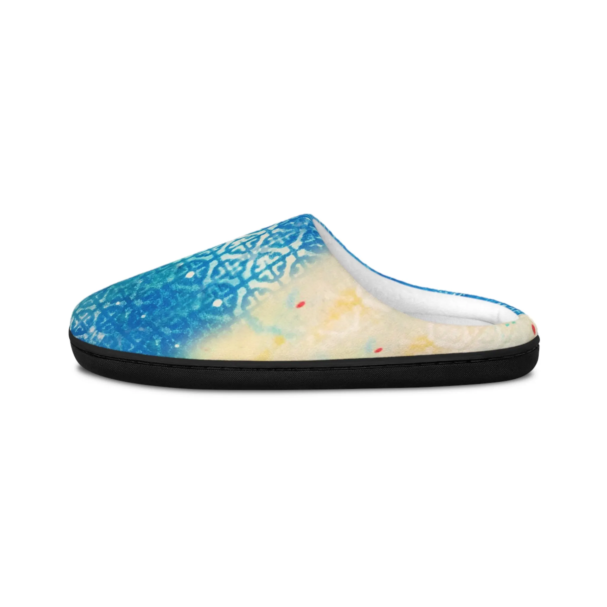 Aurora Borealis Skull Women's Slippers