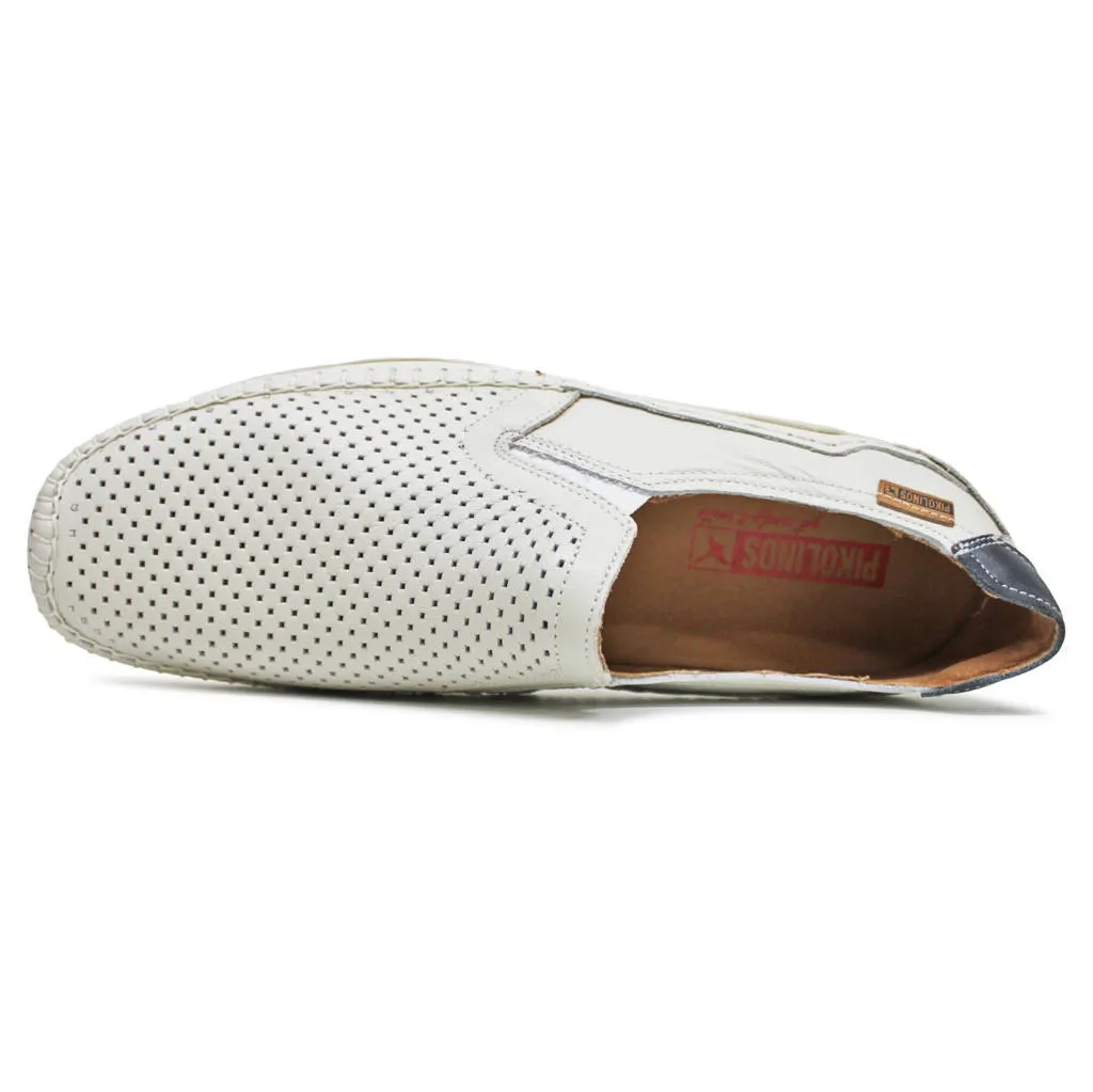 Azores Leather Men's Slip On Shoes