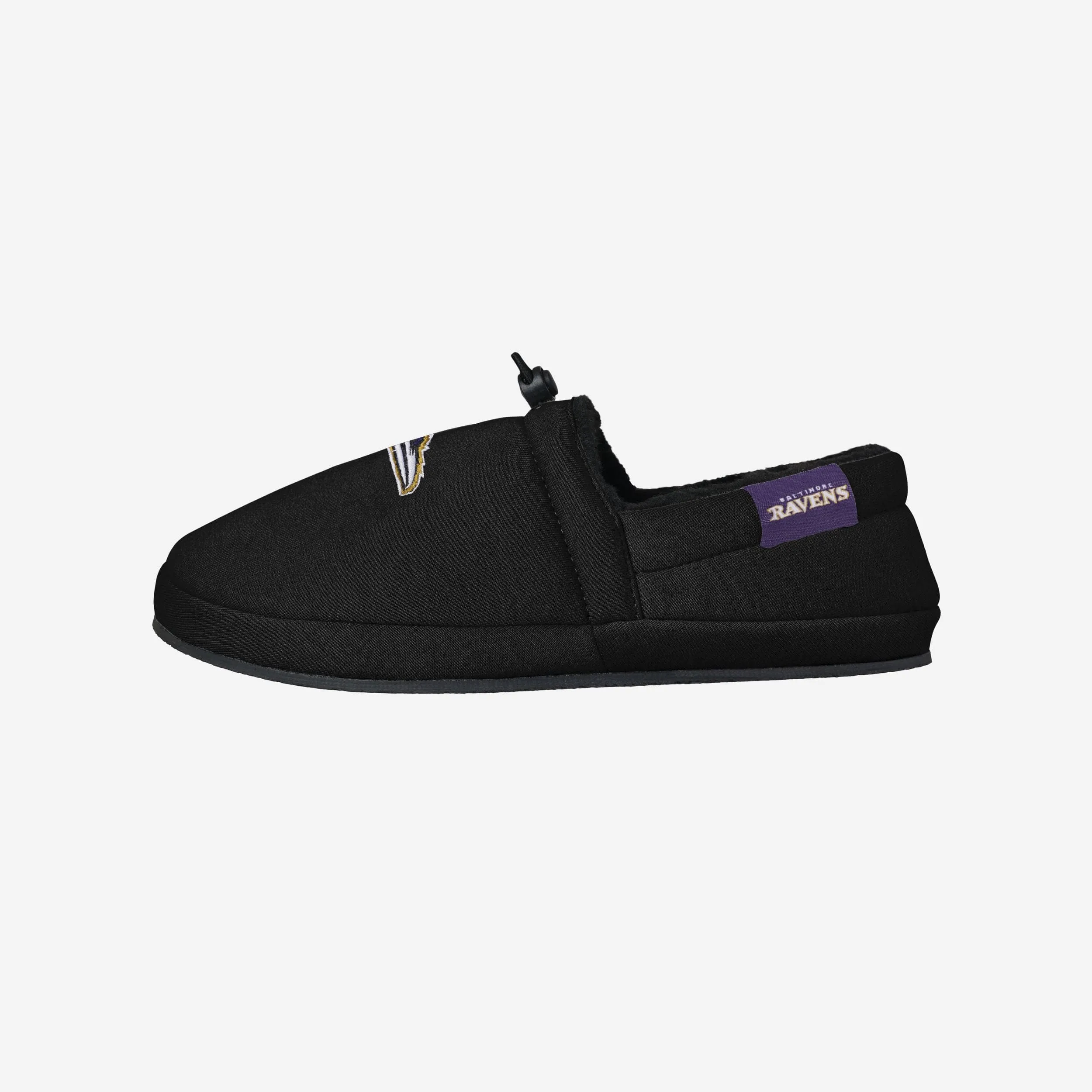 Baltimore Ravens Big Logo Athletic Moccasin Slipper