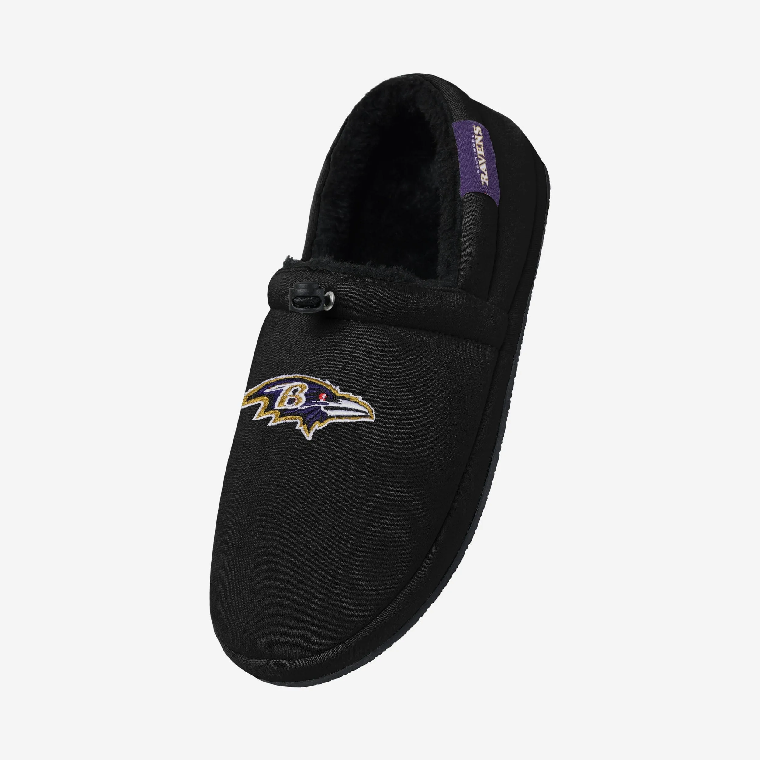 Baltimore Ravens Big Logo Athletic Moccasin Slipper