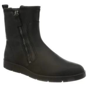 Bella Nubuck Leather Women's Zip Up Ankle Boots