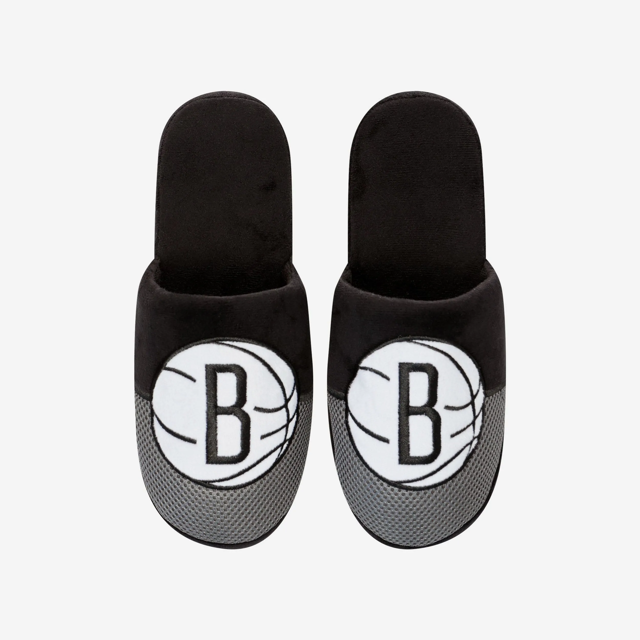 Brooklyn Nets Team Logo Staycation Slipper