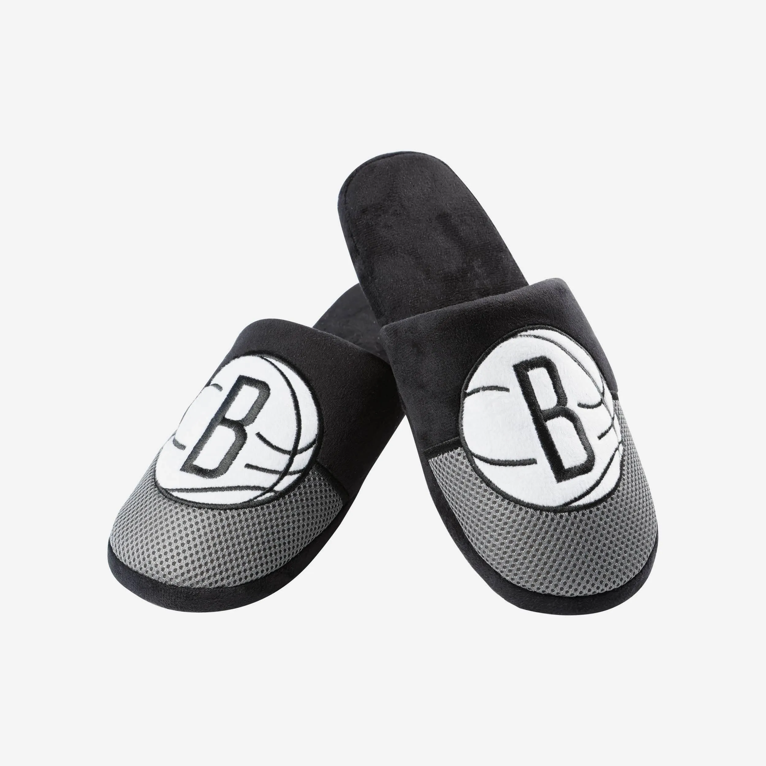 Brooklyn Nets Team Logo Staycation Slipper