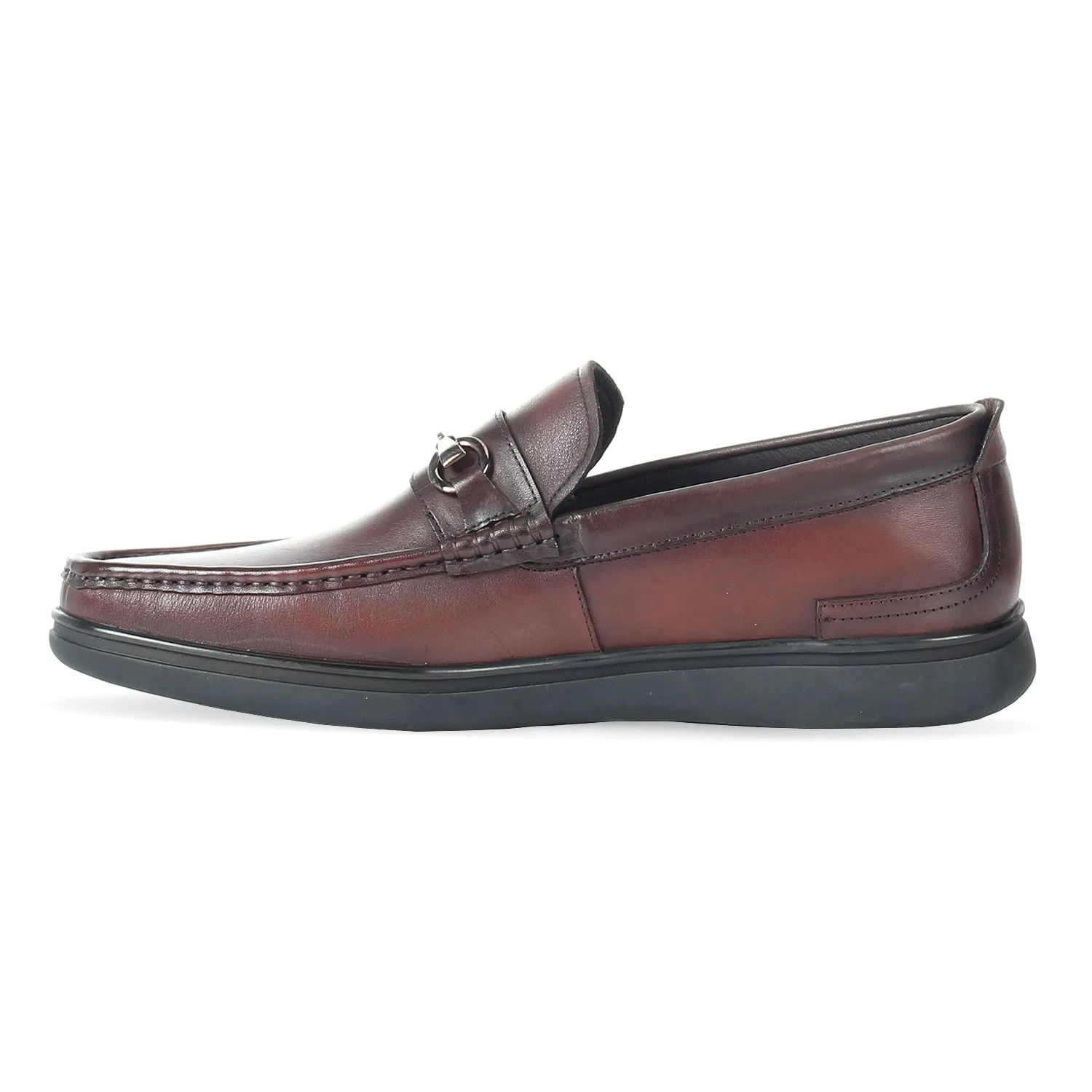 Brunette Formal Moccasin - Brown