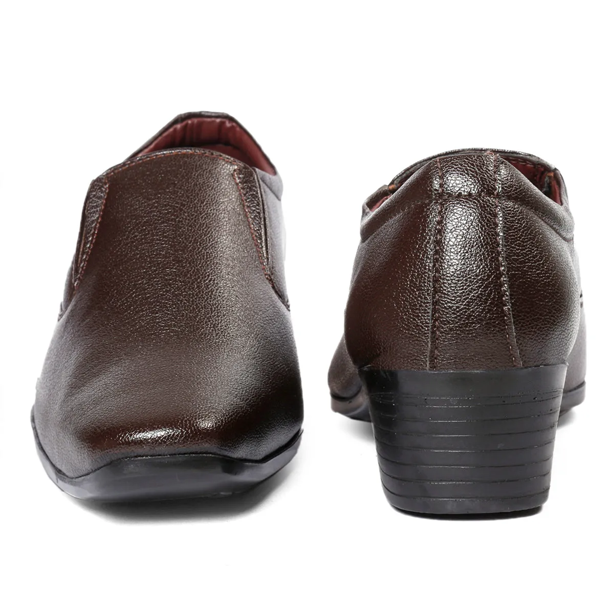 Bxxy's Height Increasing Vegan Leather Elevator Shoes for Men