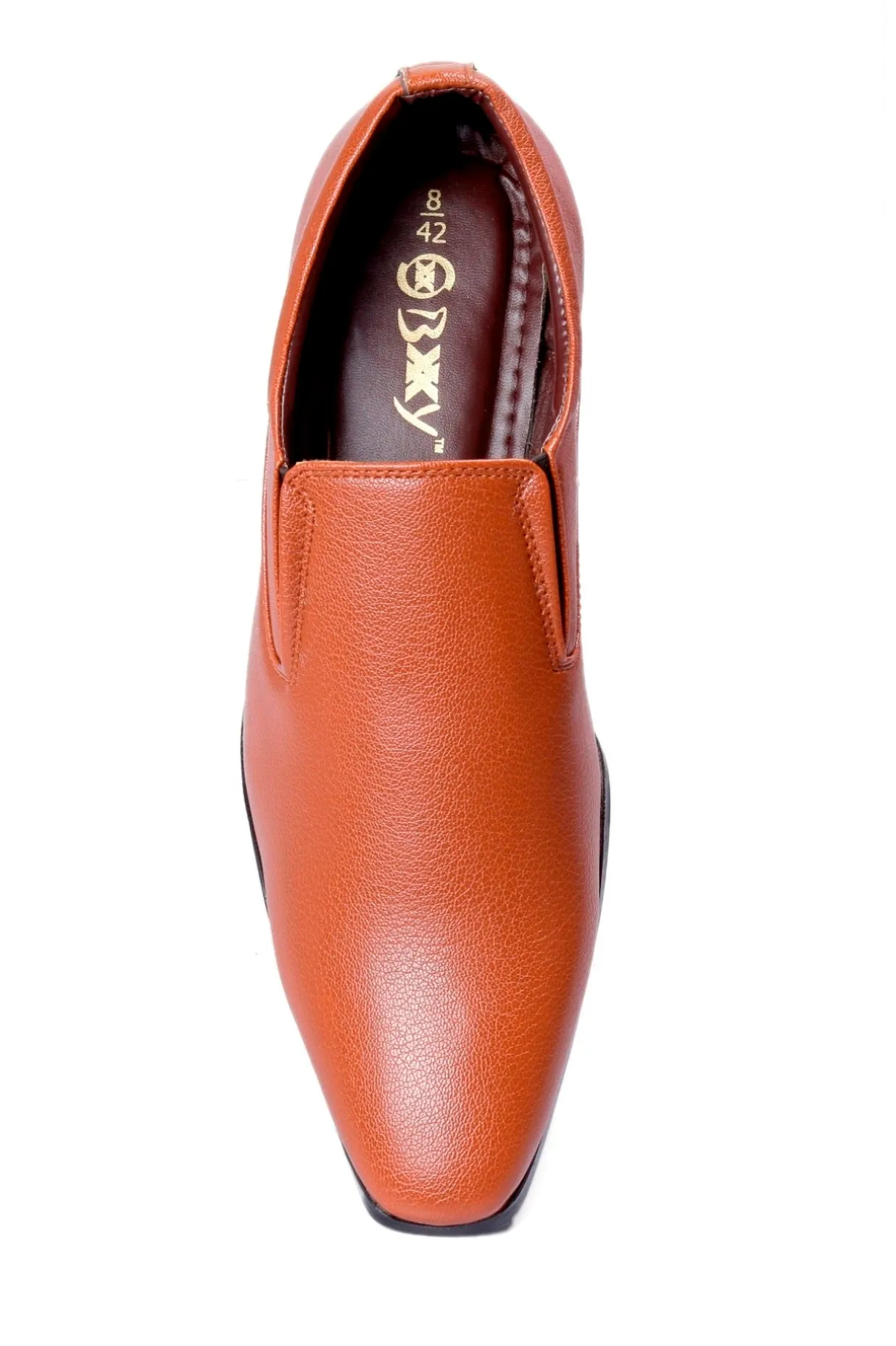 Bxxy's Men's Height Increasing Office Wear Slip-on Shoes