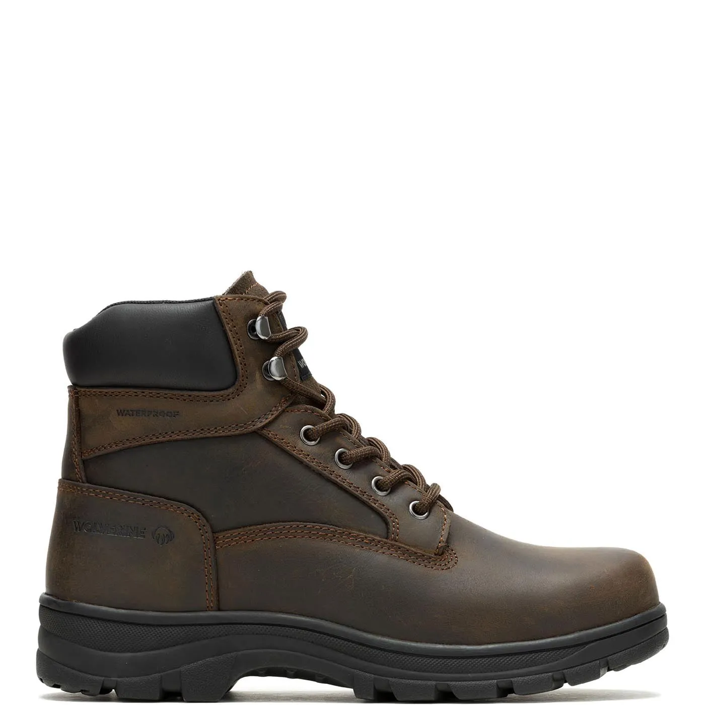 Carlsbad 6 Inch Composite-Toe Waterproof Work Boot Brown