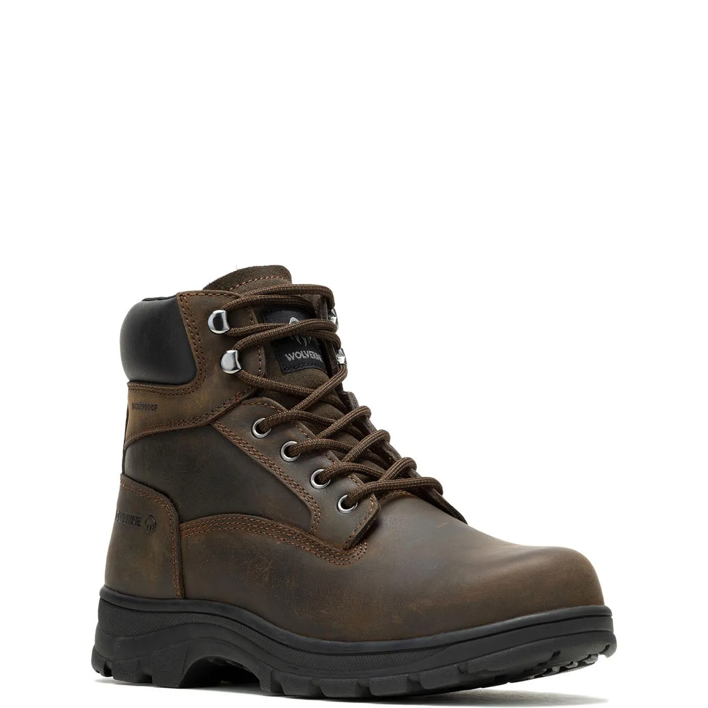 Carlsbad 6 Inch Composite-Toe Waterproof Work Boot Brown