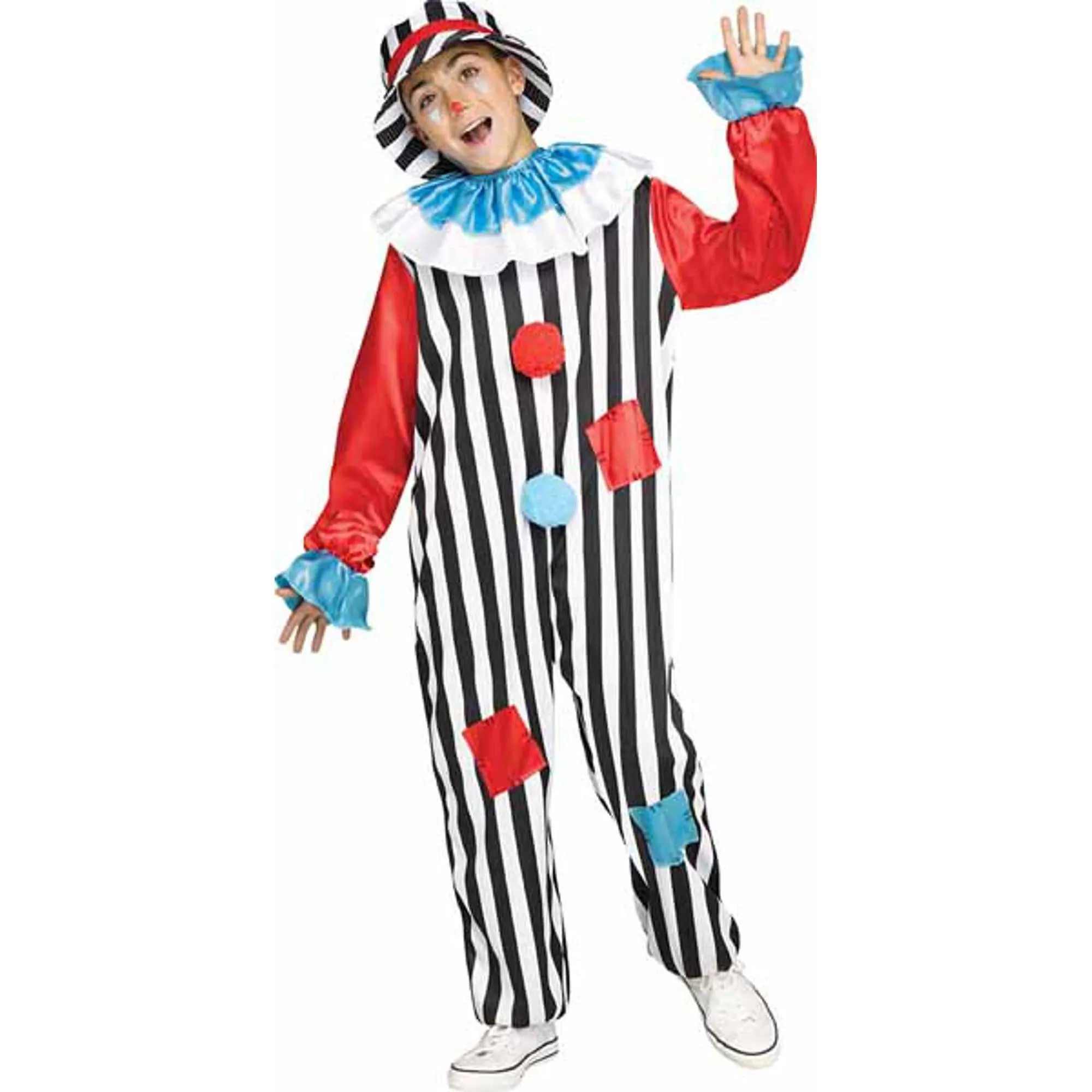 Carnival Clown Child Costume (8-10) (1/Pk)