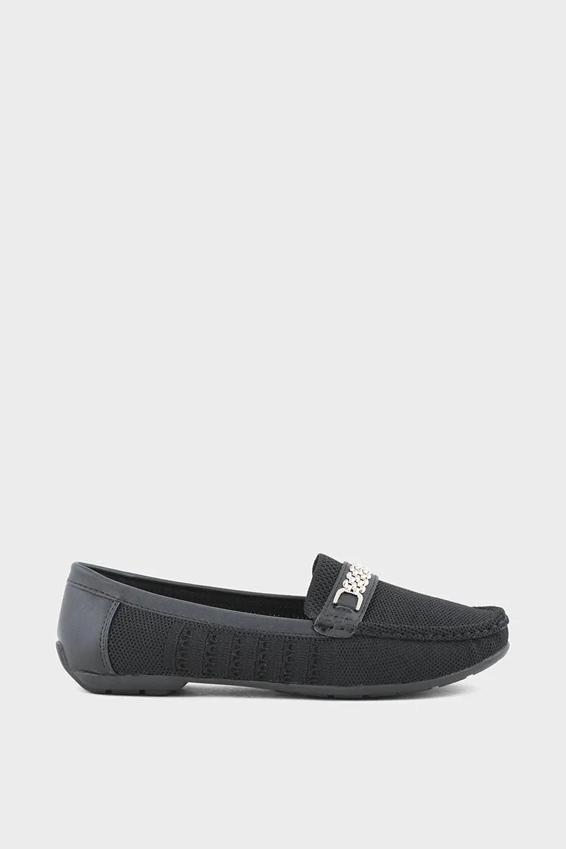 Casual Moccasin IC7010-Black