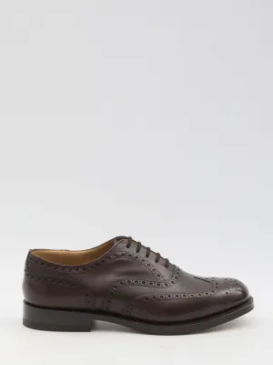 CHURCH'S Burwood Oxford Brogue Shoes - UK Size