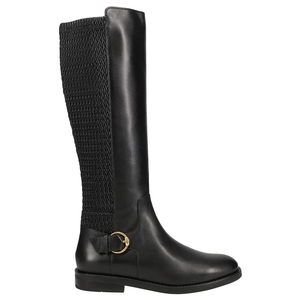 Clover Stretch Tall Round Toe Riding Boot