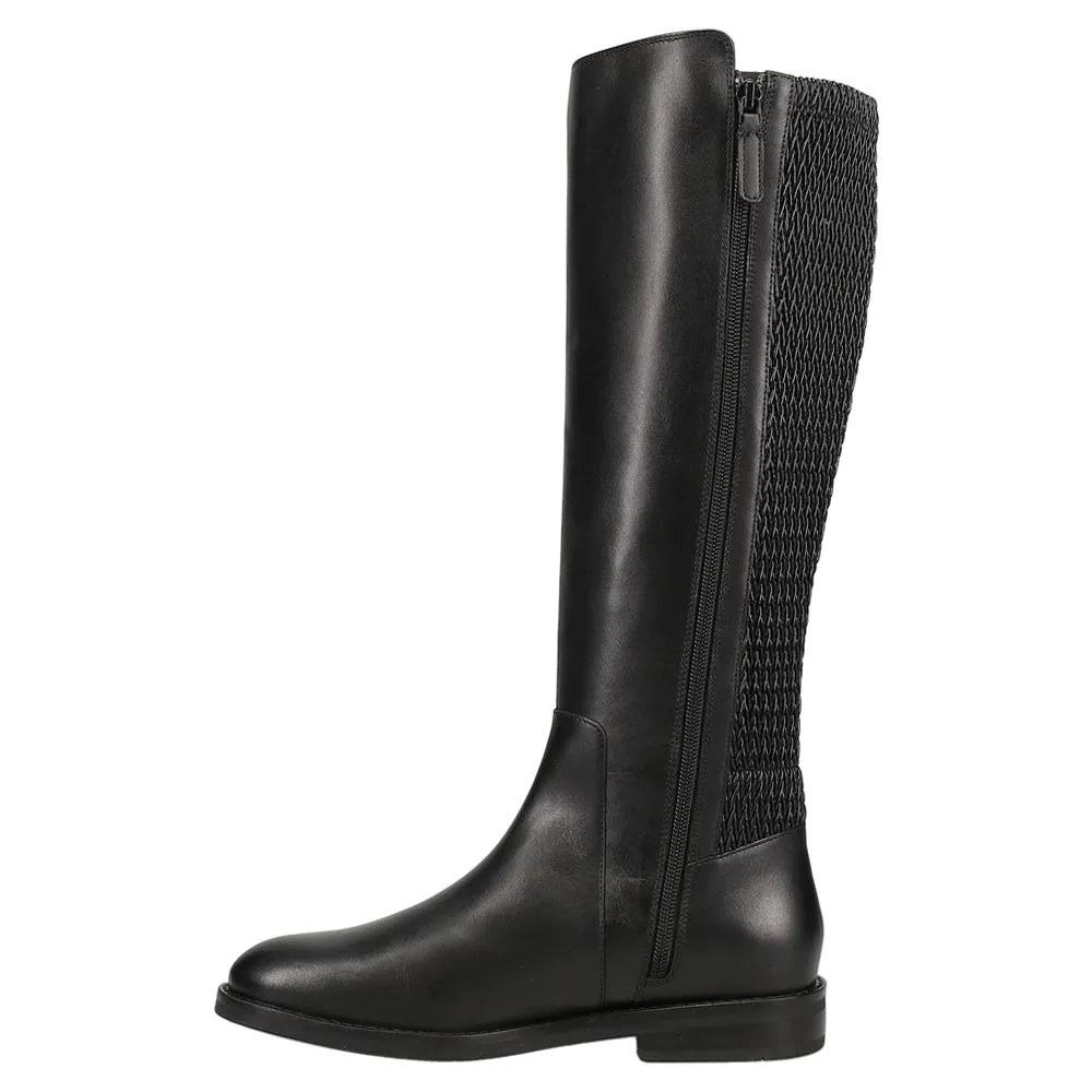 Clover Stretch Tall Round Toe Riding Boot