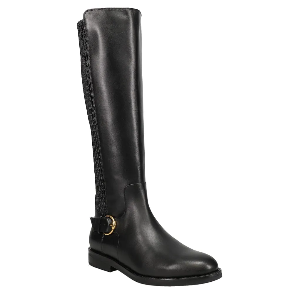 Clover Stretch Tall Round Toe Riding Boot