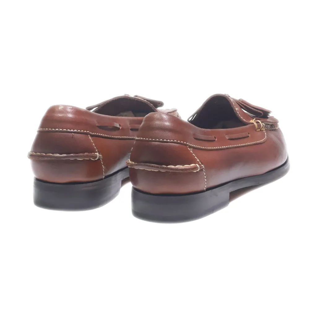 Cole Haan Moccasins Leather Brown Colour For Men