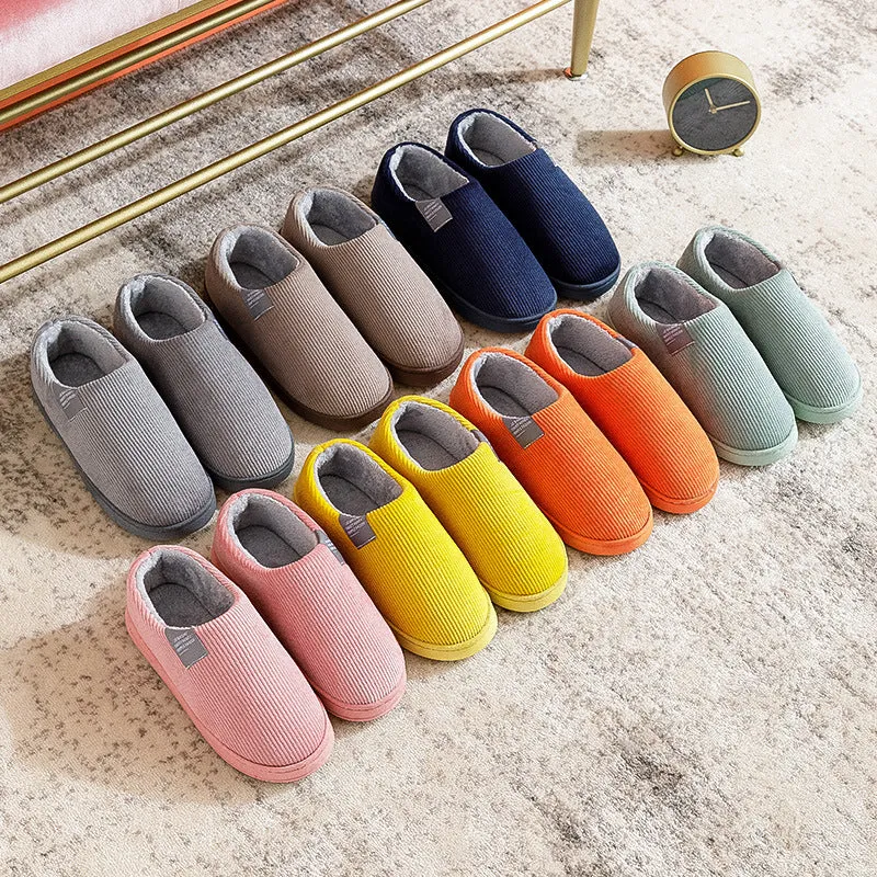 Cozy House Shoes Fuzzy Fluffy Bedroom Slippers Women Winter Warm Shoes