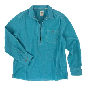 Criss-Cross Corduroy Zip Popover