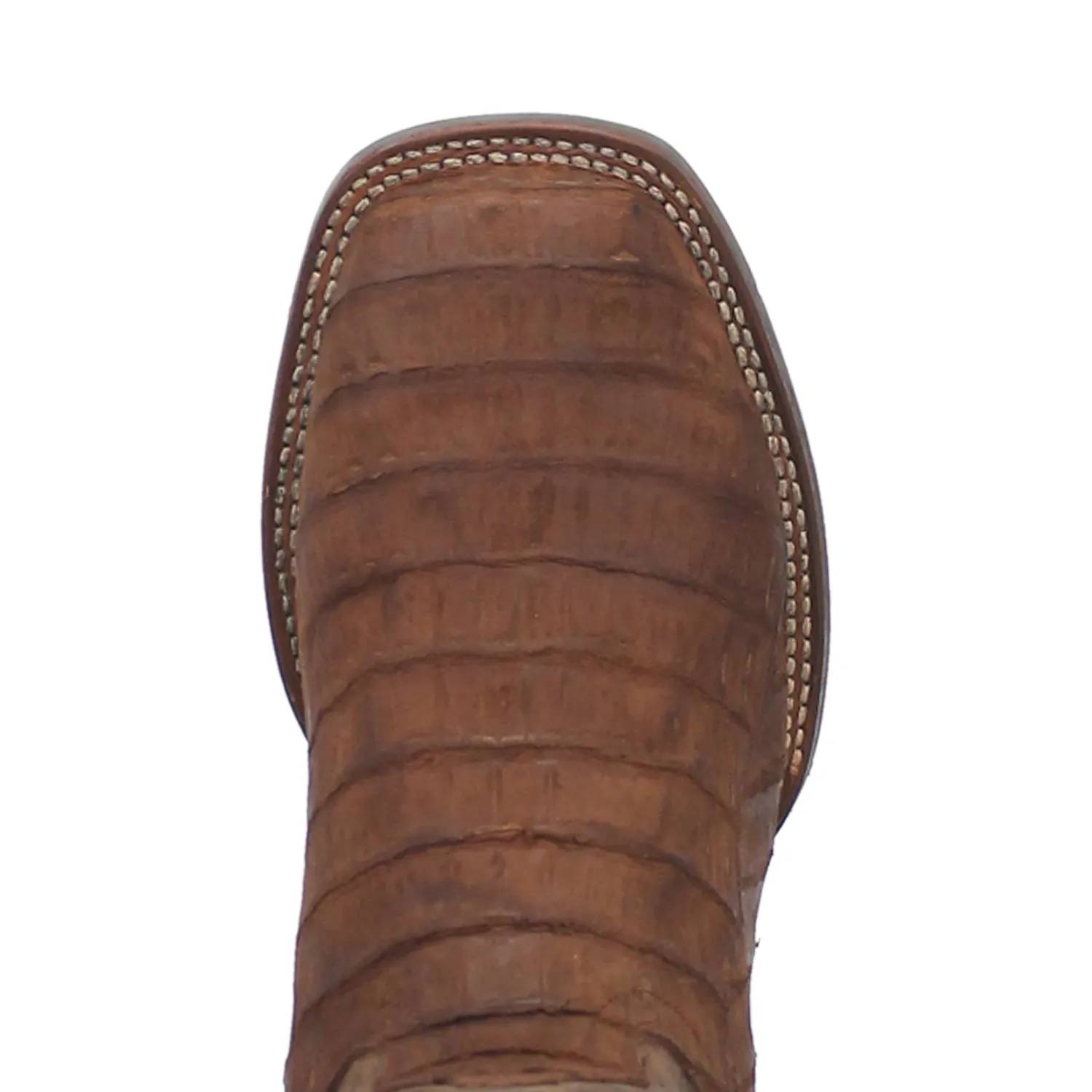 Dan Post Mens Mickey Cowboy Boots Caiman Foot Tan