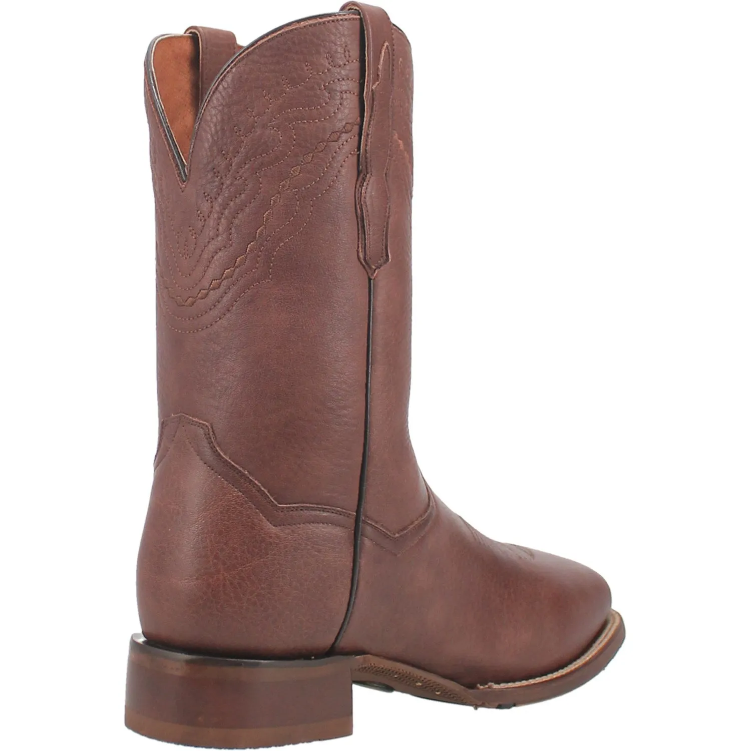 Dan Post Mens Milo Brown Leather Cowboy Boots