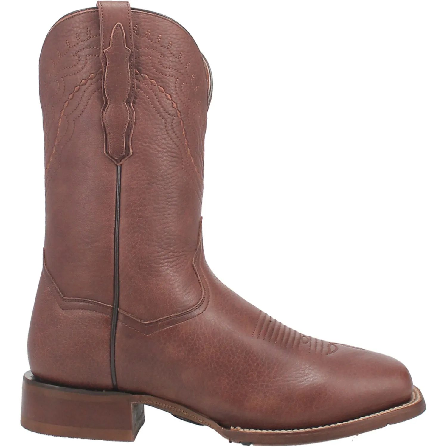 Dan Post Mens Milo Brown Leather Cowboy Boots