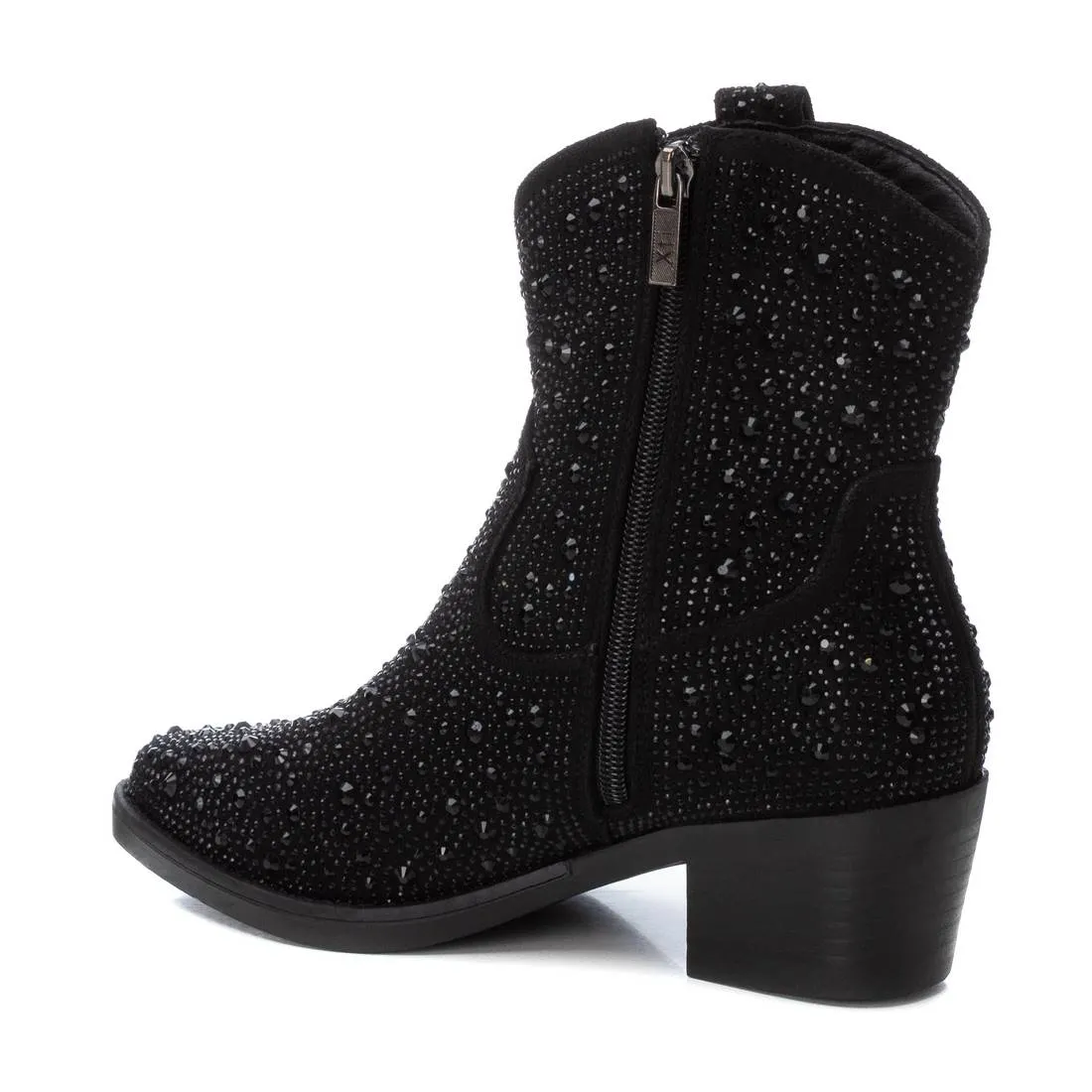 Diamante encrusted cowboy boot