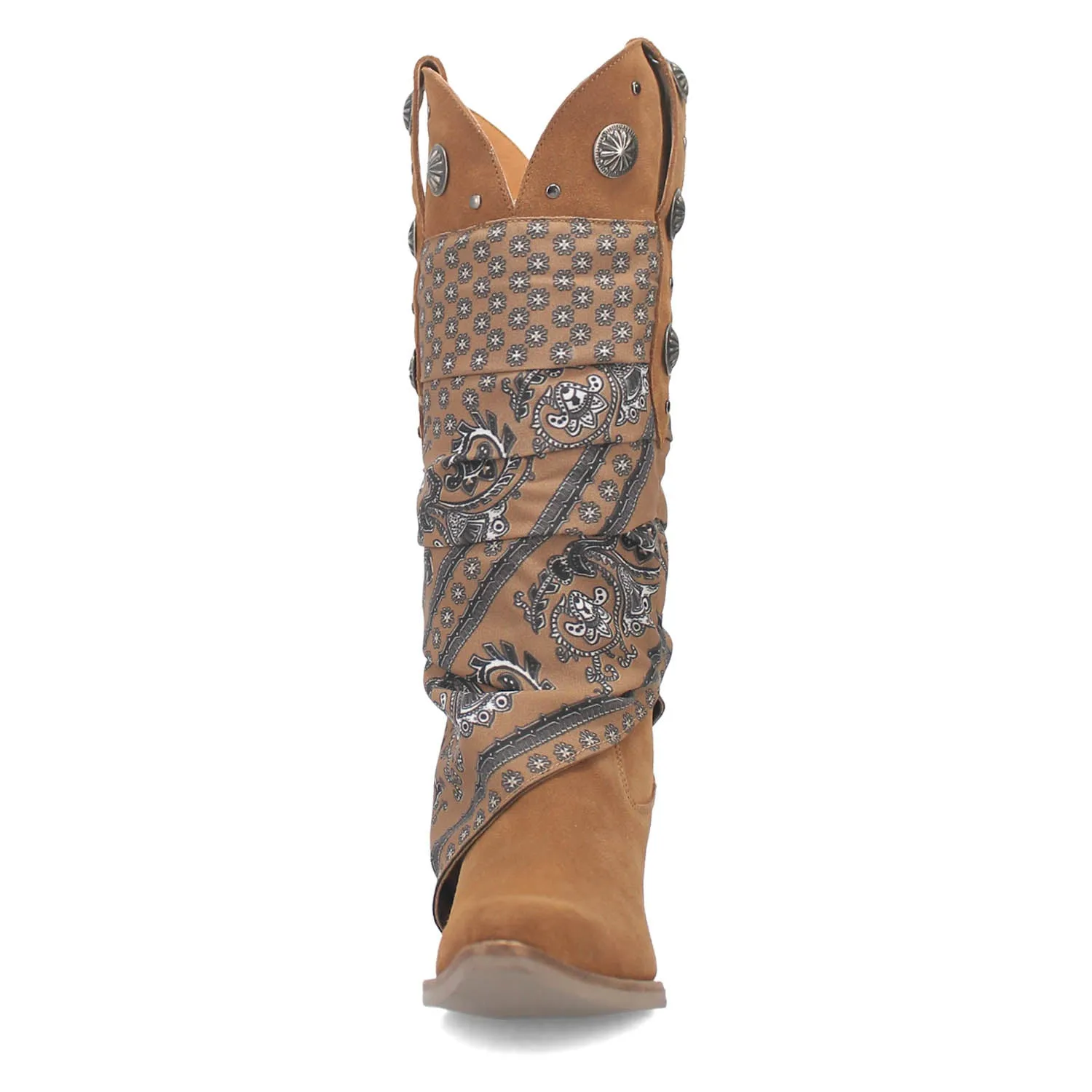 Dingo Womens Rhapsody Camel Leather Cowboy Boots