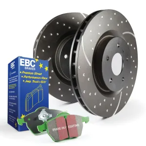 EBC Brakes S10KR1325 S10 Kits Greenstuff 2000 and GD Rotors