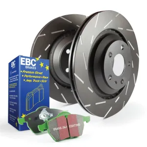 EBC Brakes S2KR1448 S2 Kits Greenstuff 2000 and USR Rotors