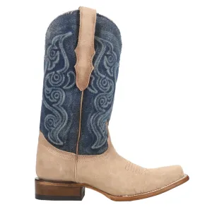 Embroidered Square Toe Cowboy Boots