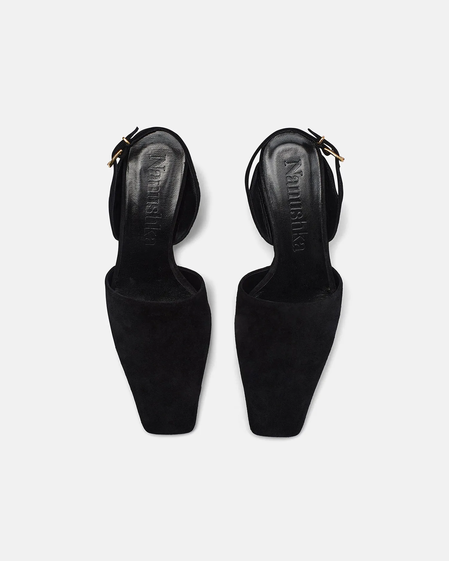 Enaji - Leather Sandals - Black