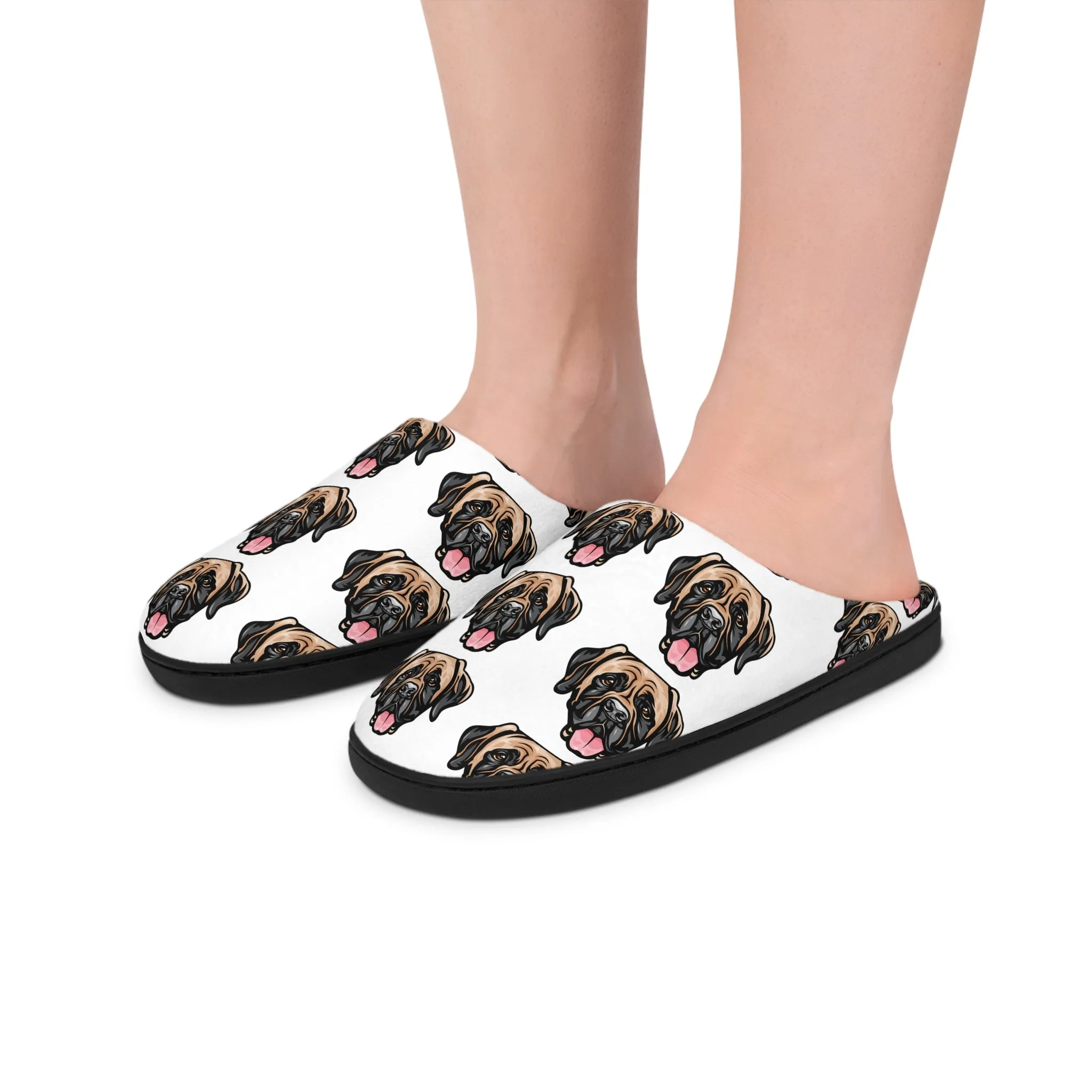 English Mastiff Women's Indoor Slippers