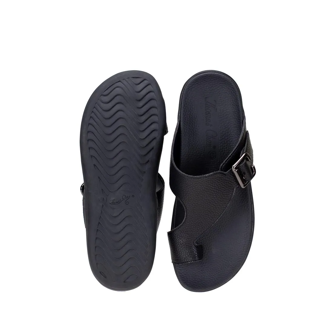 [Extra 20% off at cart] Men Toe Loop Buckle Sandals