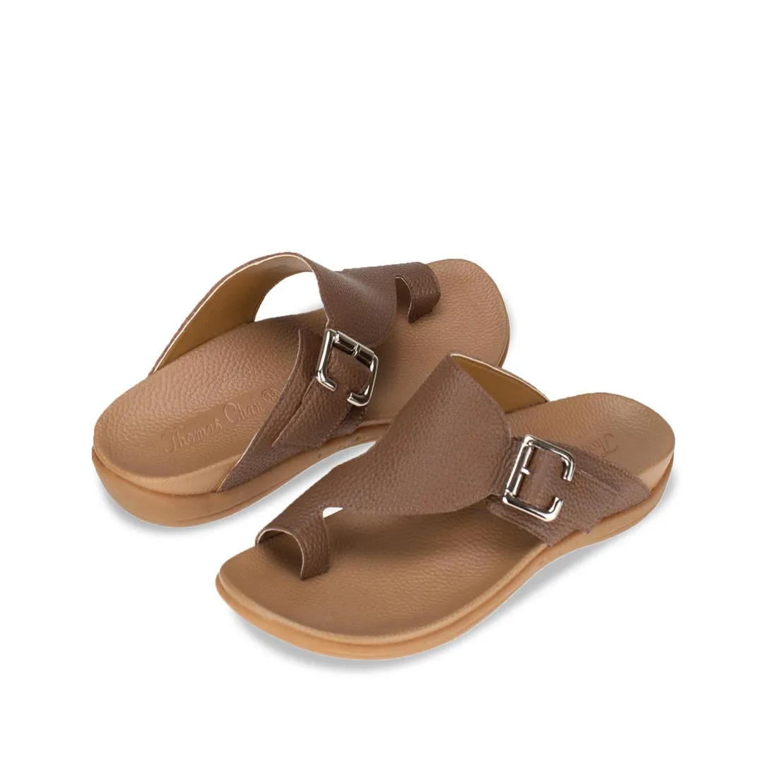 [Extra 20% off at cart] Men Toe Loop Buckle Sandals