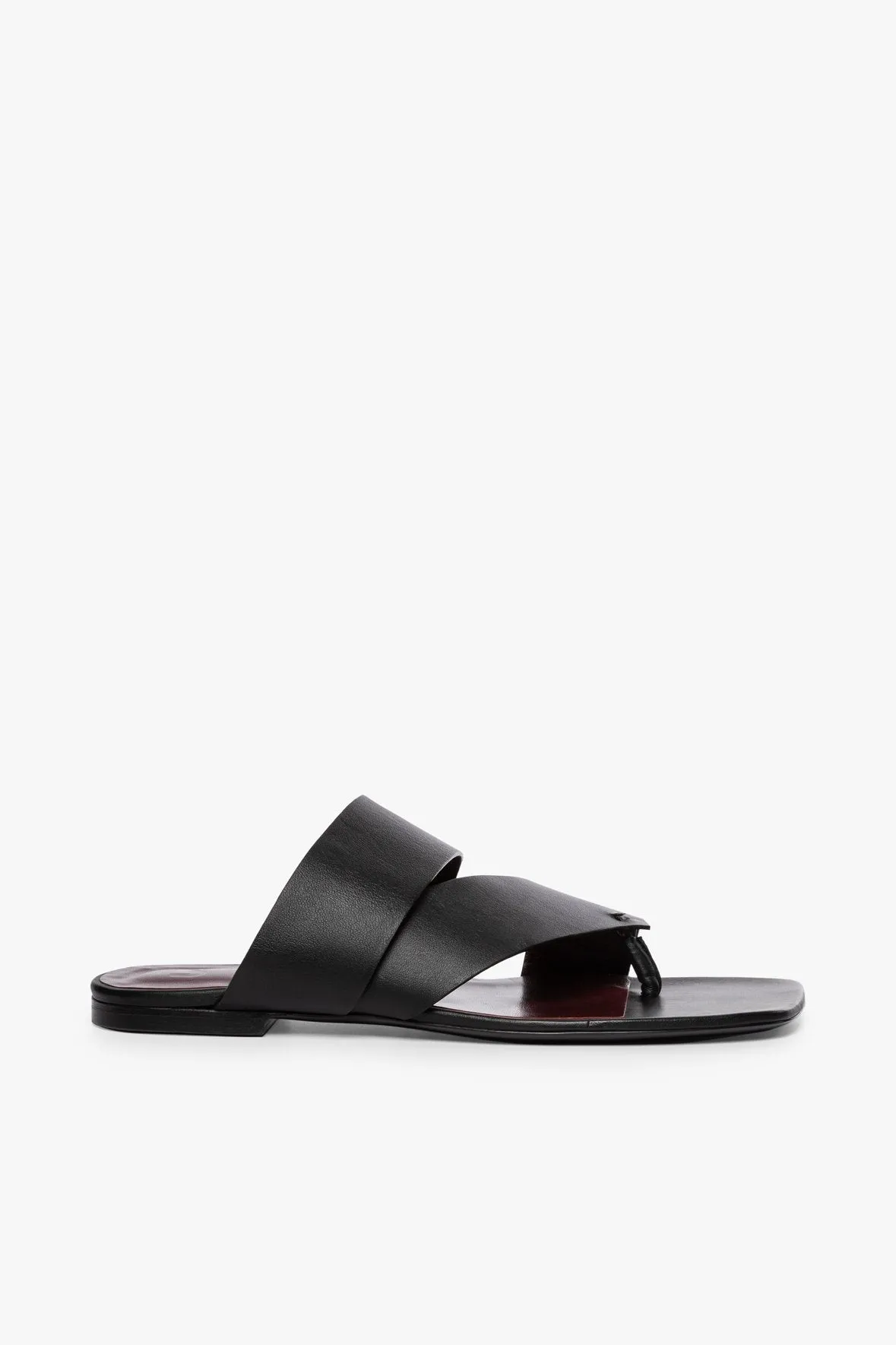 FLY FLAT SANDAL | BLACK