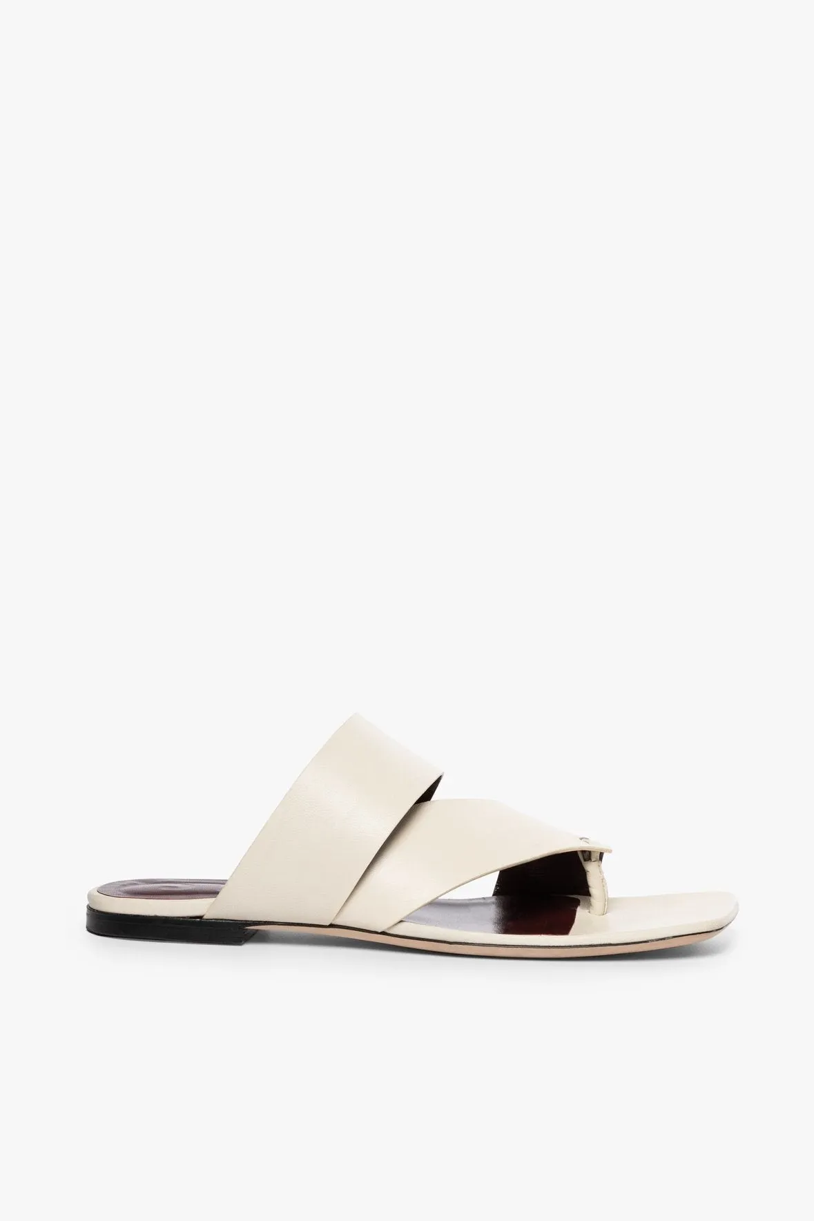 FLY FLAT SANDAL | CREAM